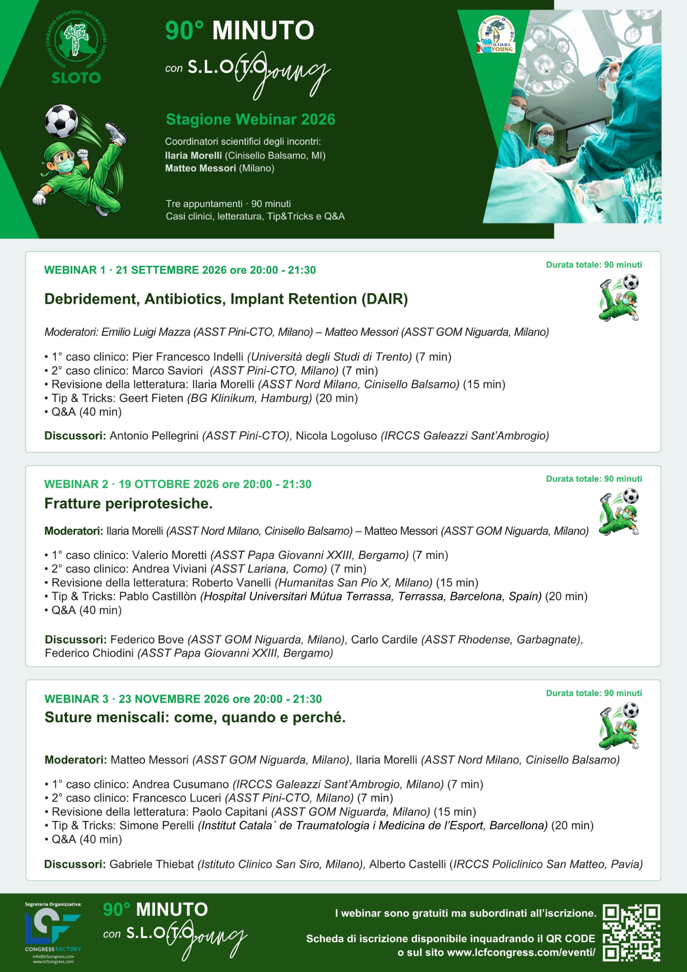 90° MINUTO con S.L.O.T.O. Young — Stagione Webinar 2026